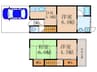川田菱尾田20-65貸家 3DKの間取り