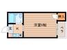 野江ﾊｲﾂ 1Kの間取り