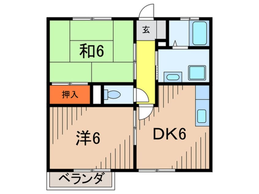 間取図 マ－ルハウス