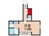 サンライズファ－スト 1Rの間取り