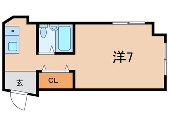 間取図 ハイツ中原通