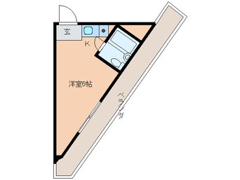 間取図 フロントリバー豊中