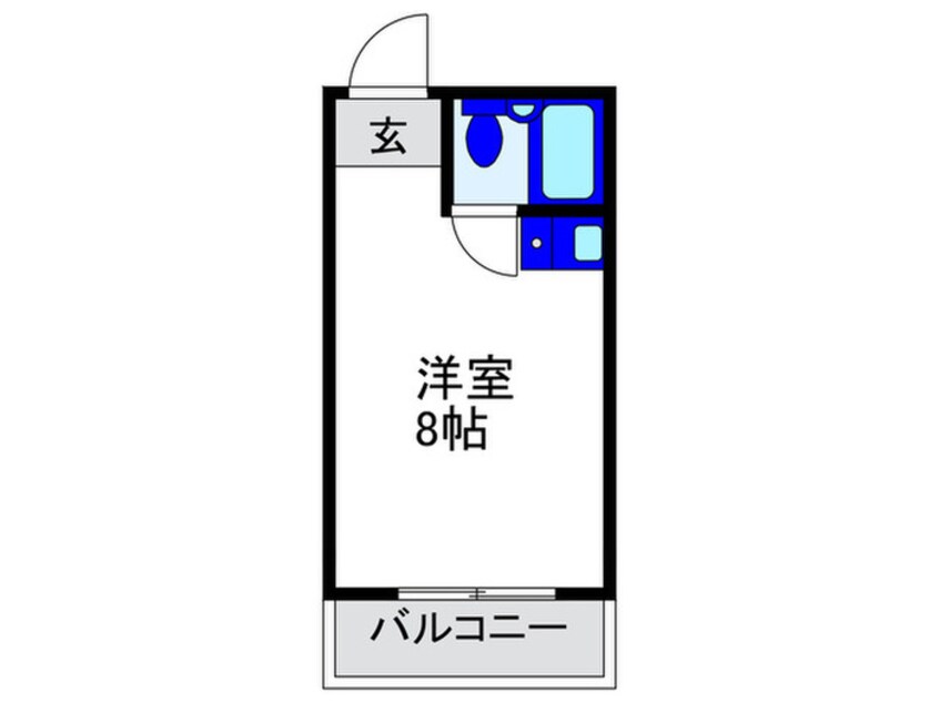 間取図 フロントリバー豊中