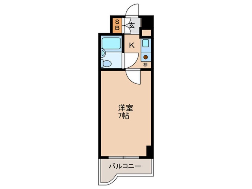 間取図 アクエルド都島