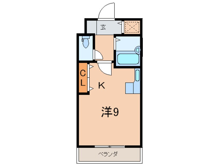 間取図 メゾンふじ