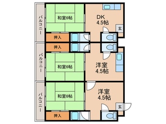 間取図 ＳＥＮＳＥ東淀川