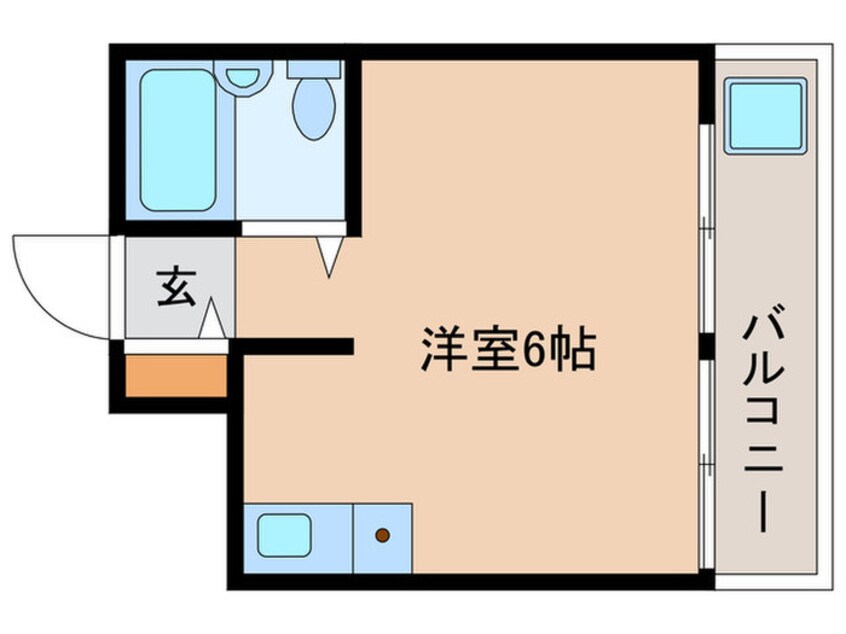 間取図 ベルフィーユ鳴尾