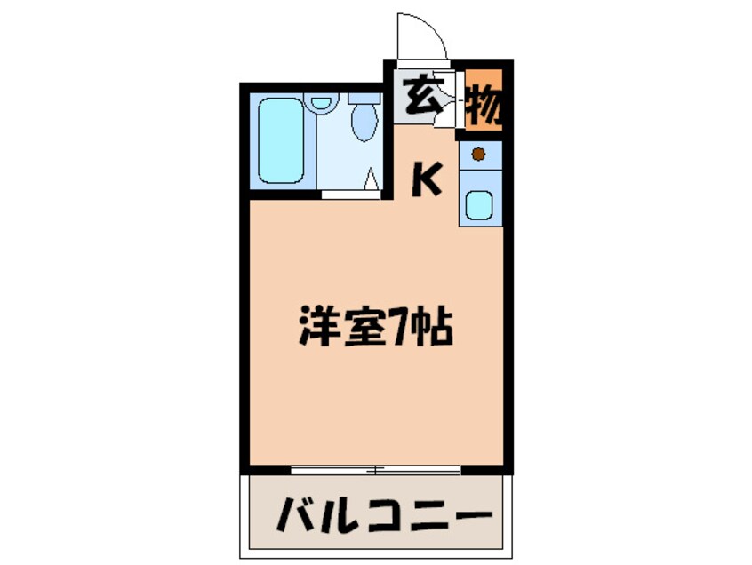 間取図 エクセレンス山手