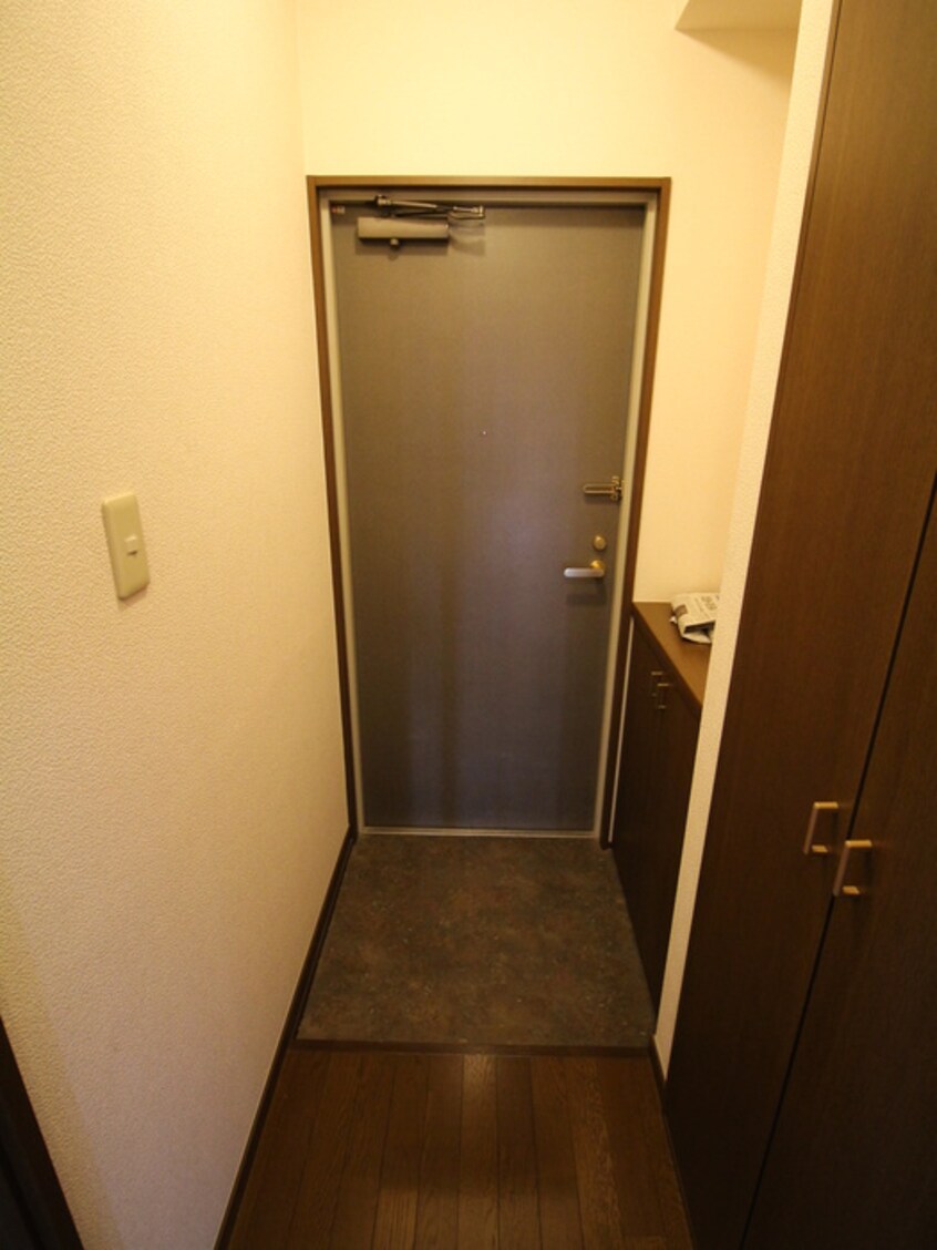 玄関 一力グランドマンション