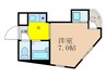 フェアリ－コ－ト 1Kの間取り