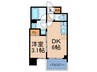 DOUBLE NINE RESIDENCE 天王寺南 1DKの間取り
