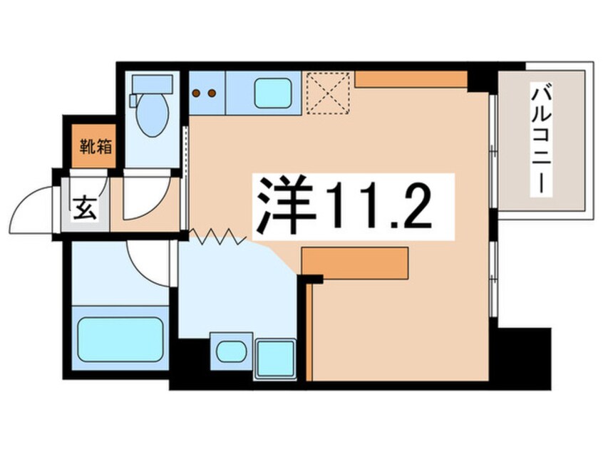 間取図 DOUBLE NINE RESIDENCE 天王寺南