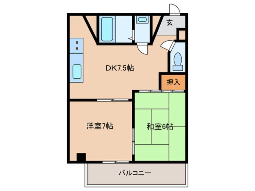 間取図 Ｓ・シャトレー