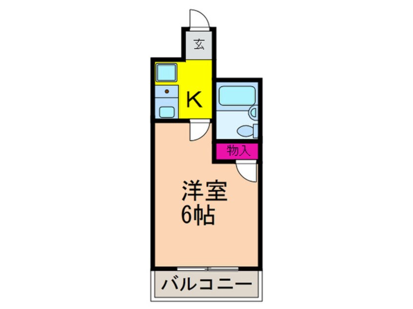 間取図 仲ハイム箕輪