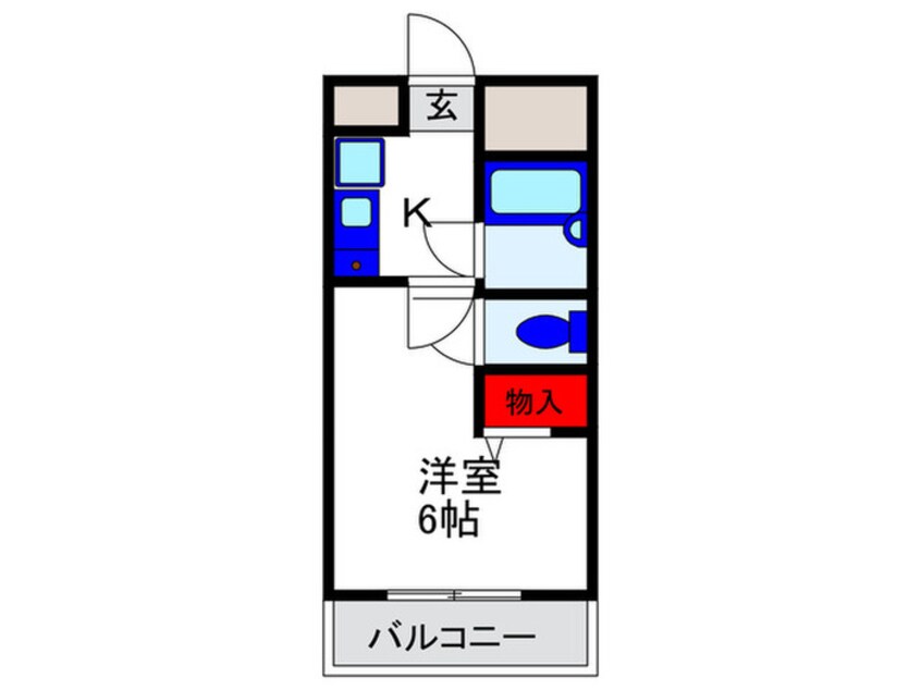 間取図 仲ハイム箕輪