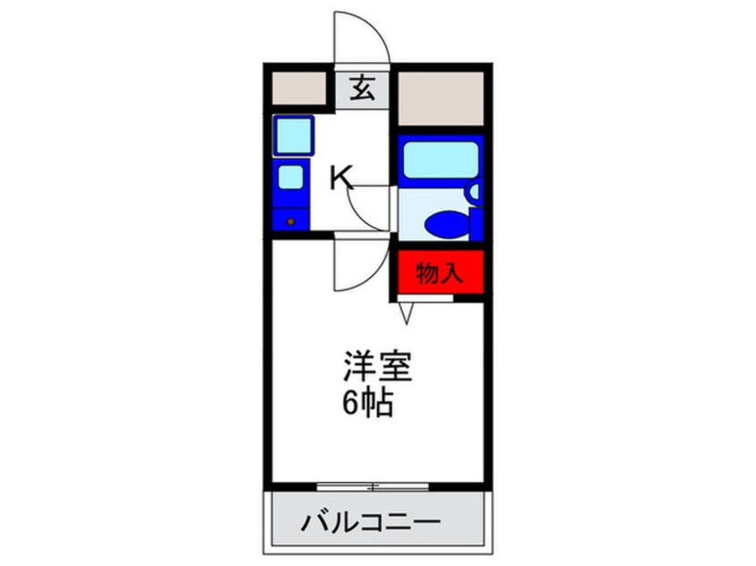 間取図 仲ハイム箕輪