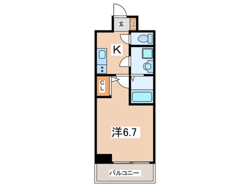 間取図 BLISS POINT あべのⅡ