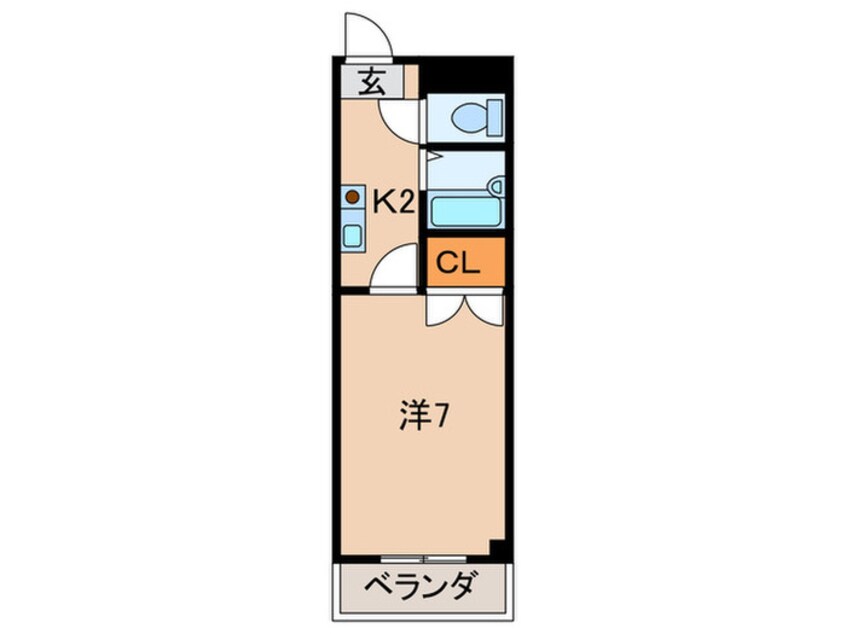 間取図 ＤＨ白鳥ビル