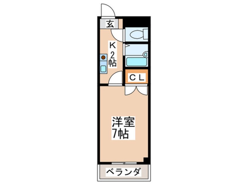 間取図 ＤＨ白鳥ビル