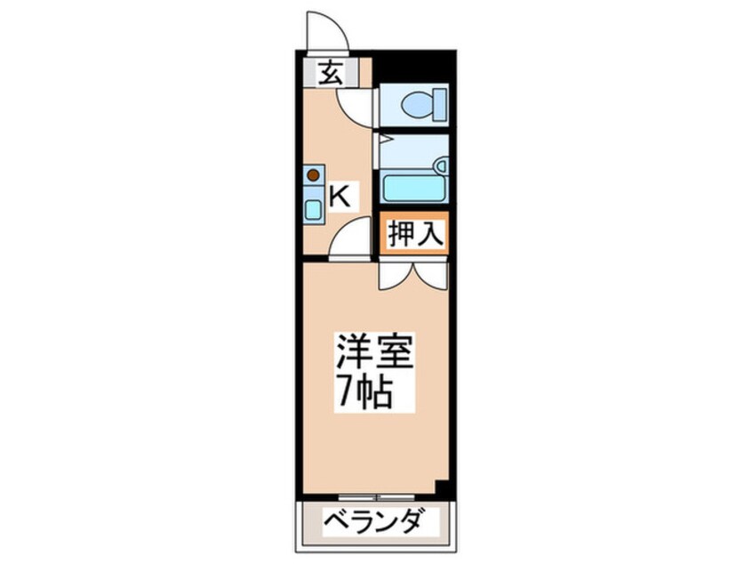 間取図 ＤＨ白鳥ビル