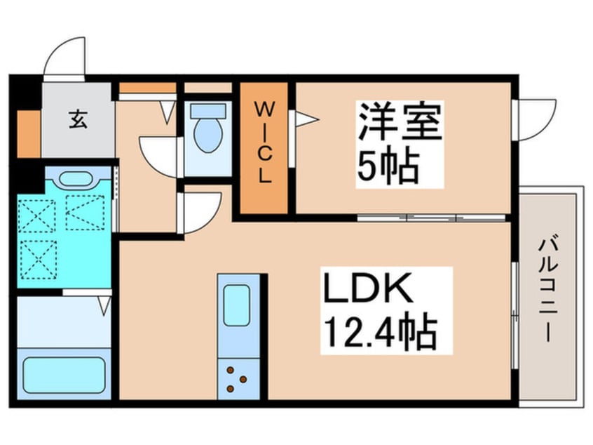 間取図 パサログランデ背戸口
