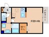 シャルマントリシティⅢ 1Rの間取り
