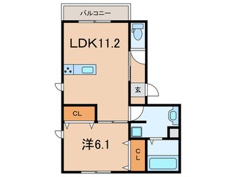 間取図 アトール恵比寿