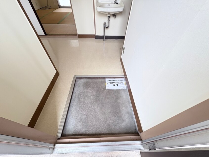 玄関 松芭ハイツ