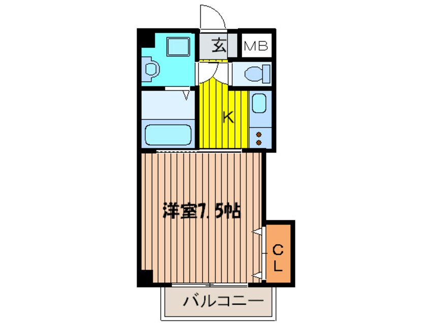 間取図 モアメゾンⅢ