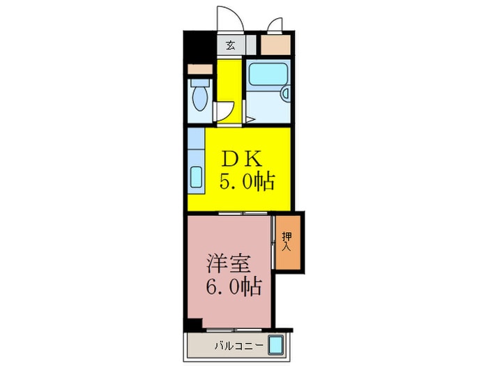 間取り図 新大阪ｸﾞﾗﾝﾄﾞﾊｲﾂ北