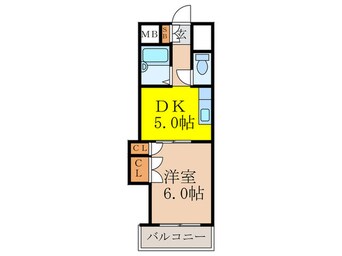 間取図 新大阪ｸﾞﾗﾝﾄﾞﾊｲﾂ北