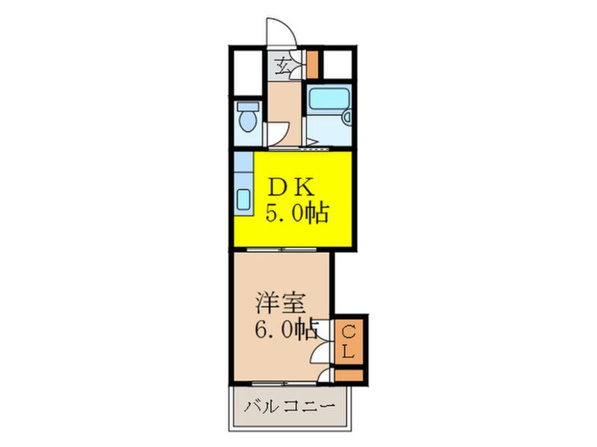 間取図 新大阪ｸﾞﾗﾝﾄﾞﾊｲﾂ北