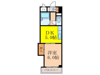 間取図 新大阪ｸﾞﾗﾝﾄﾞﾊｲﾂ北