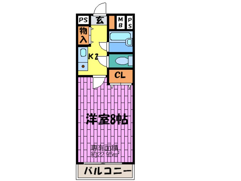 間取図 ダイヤモンドメゾン高井田