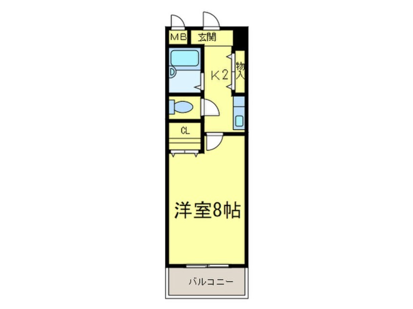 間取図 ダイヤモンドメゾン高井田