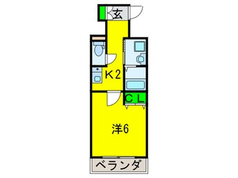 間取図 リアライズ天下茶屋