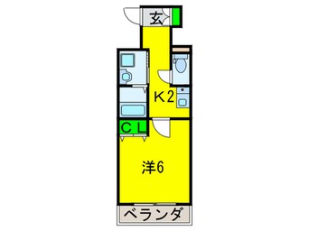 間取図 リアライズ天下茶屋