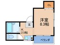 タウンＭ２海老江の間取図