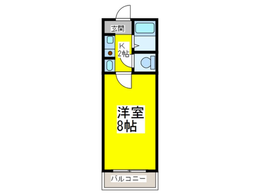 間取図 メゾンなか