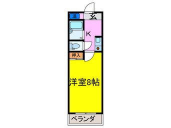 間取図 メゾンなか