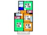 山本ハイツ 3DKの間取り