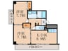 フォンセ・ブラン 2LDKの間取り
