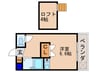 ヴィラパラディス 1Rの間取り