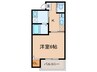 仮)robot home　南塚口町 1Kの間取り