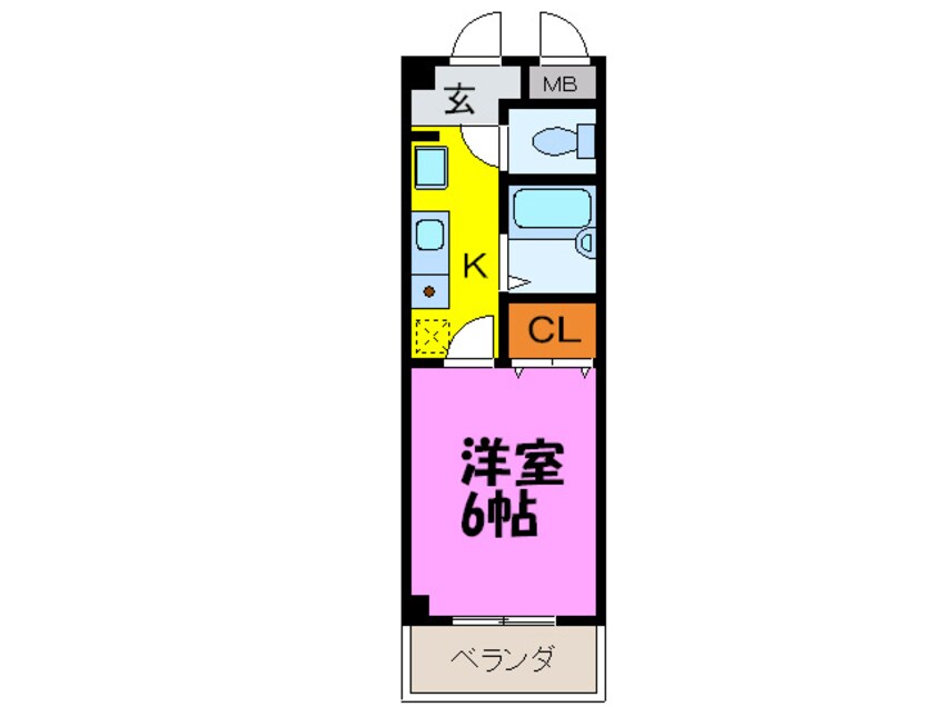 間取図 ト－リエユタカ