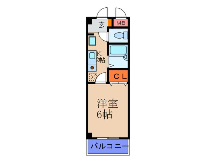 間取図 ト－リエユタカ