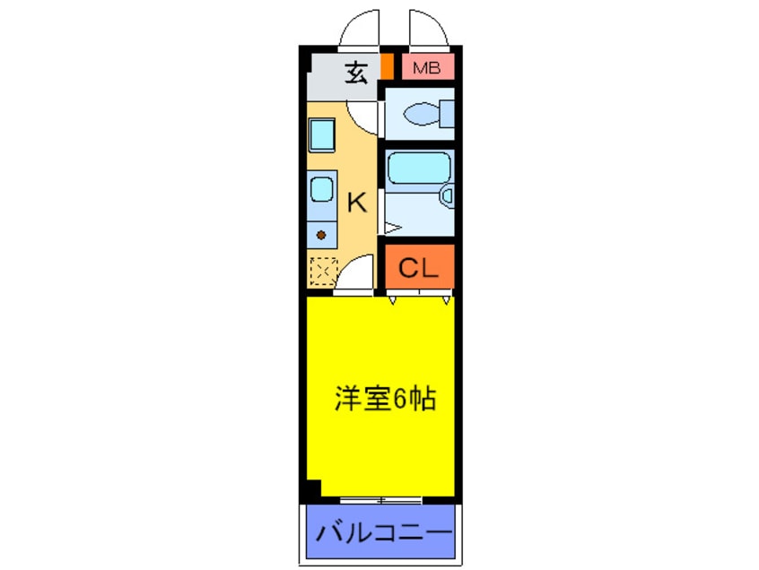 間取図 ト－リエユタカ