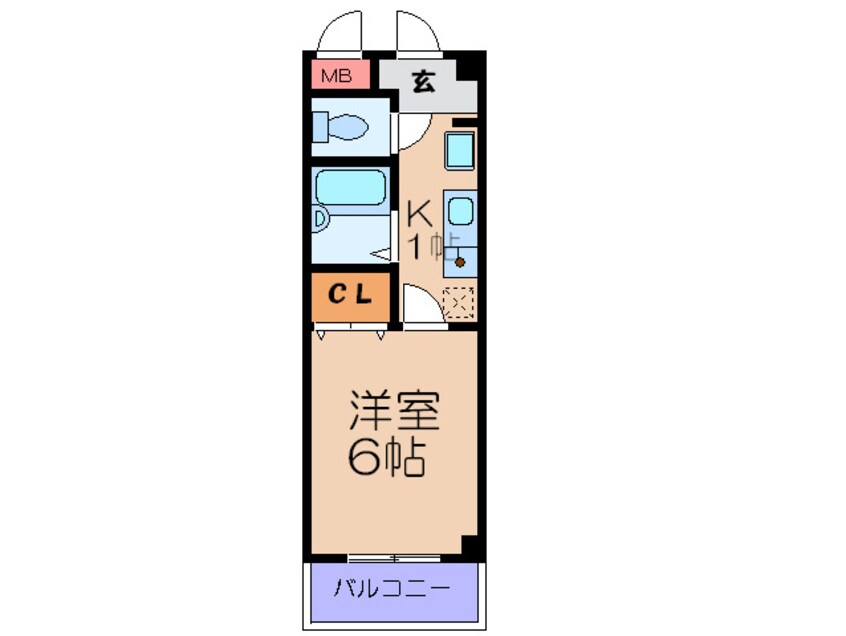 間取図 ト－リエユタカ