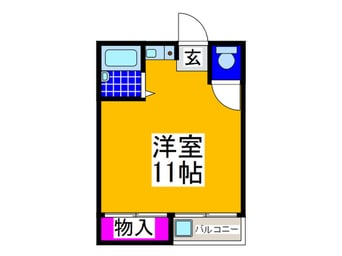 間取図 フォンタル今川