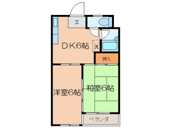 間取図 芥川マンション